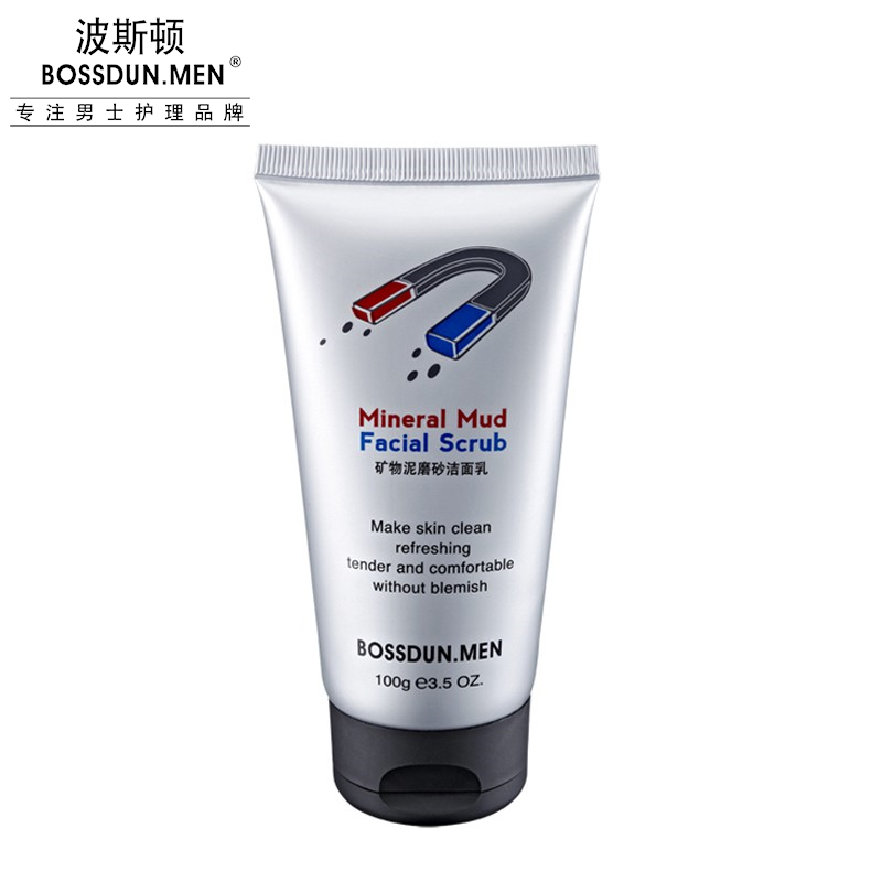 礦物泥磨砂潔面乳