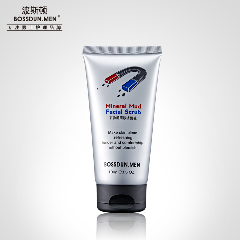 礦物泥磨砂潔面乳